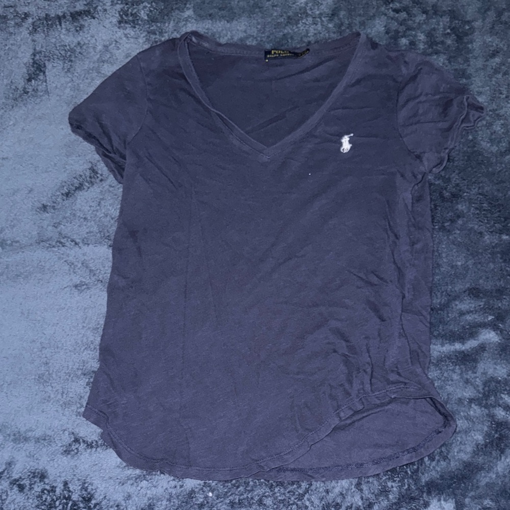 Polo Ralph Lauren Dark Blue V-Neck Tee
